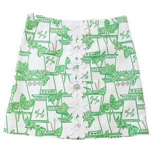 Lilly Pulitzer Just Add Mint Jasmine Skirt